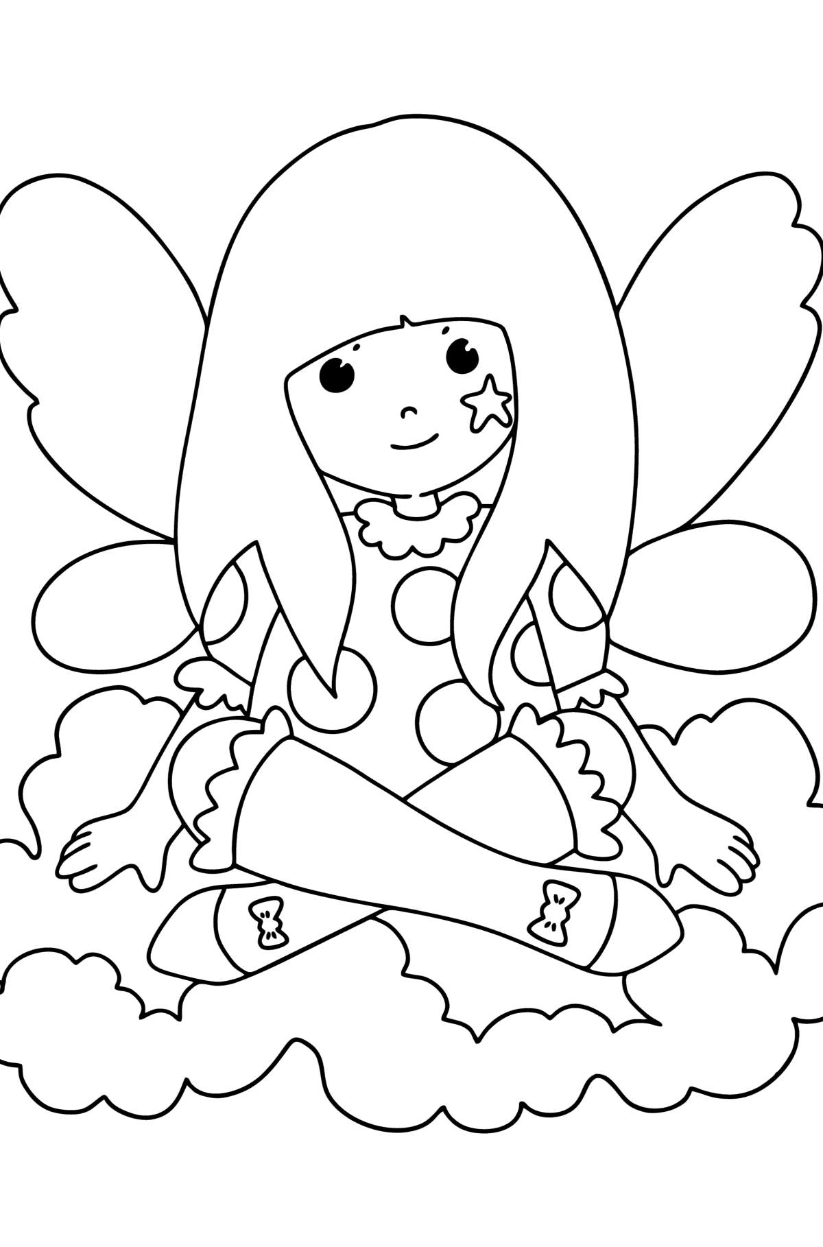 139 Cute Tooth Fairy Coloring Pages Printable 103