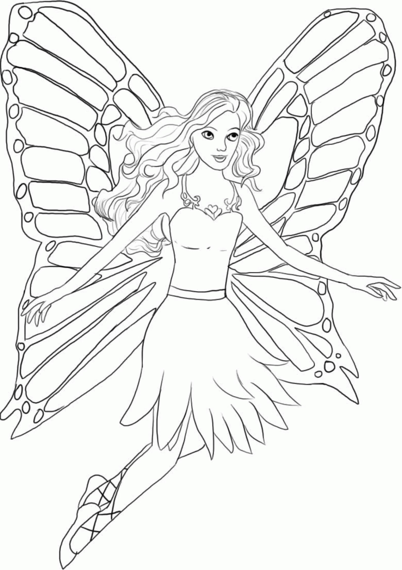 139 Cute Tooth Fairy Coloring Pages Printable 28