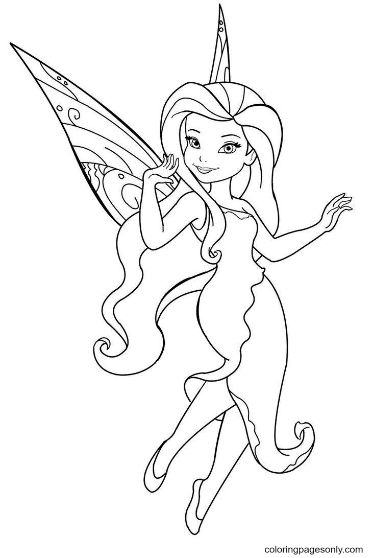 cute tooth fairy coloring pages printable jpg