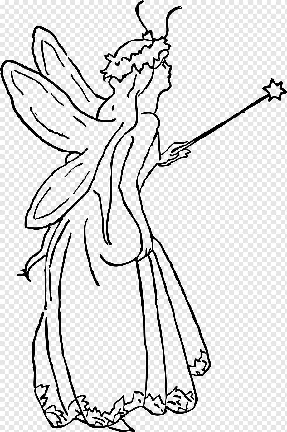 cute tooth fairy coloring pages printable jpg