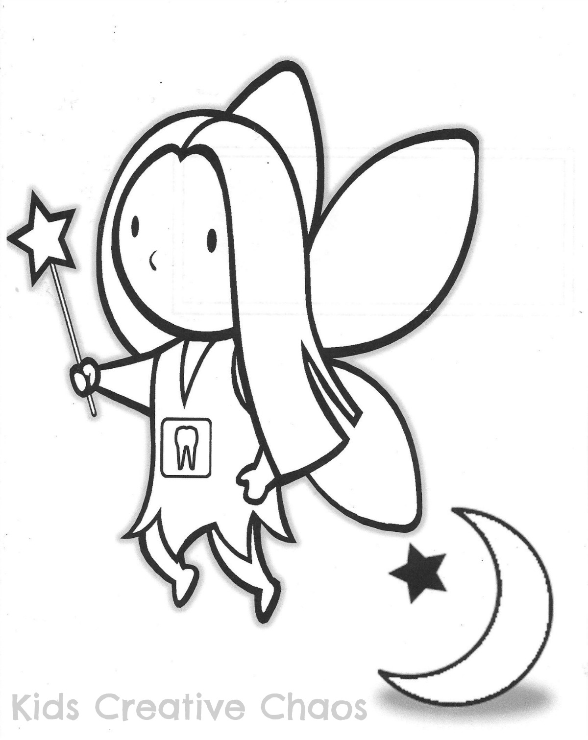 139 Cute Tooth Fairy Coloring Pages Printable 46