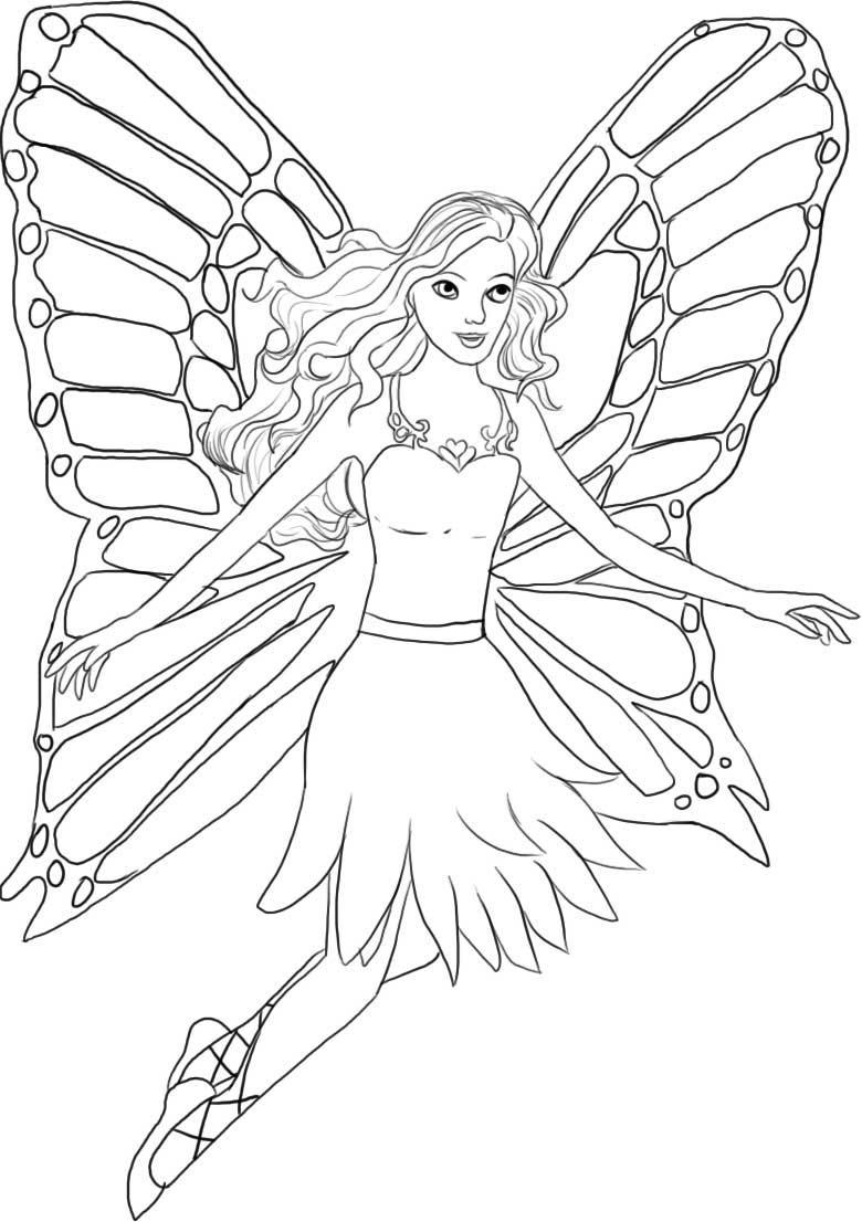 139 Cute Tooth Fairy Coloring Pages Printable 55