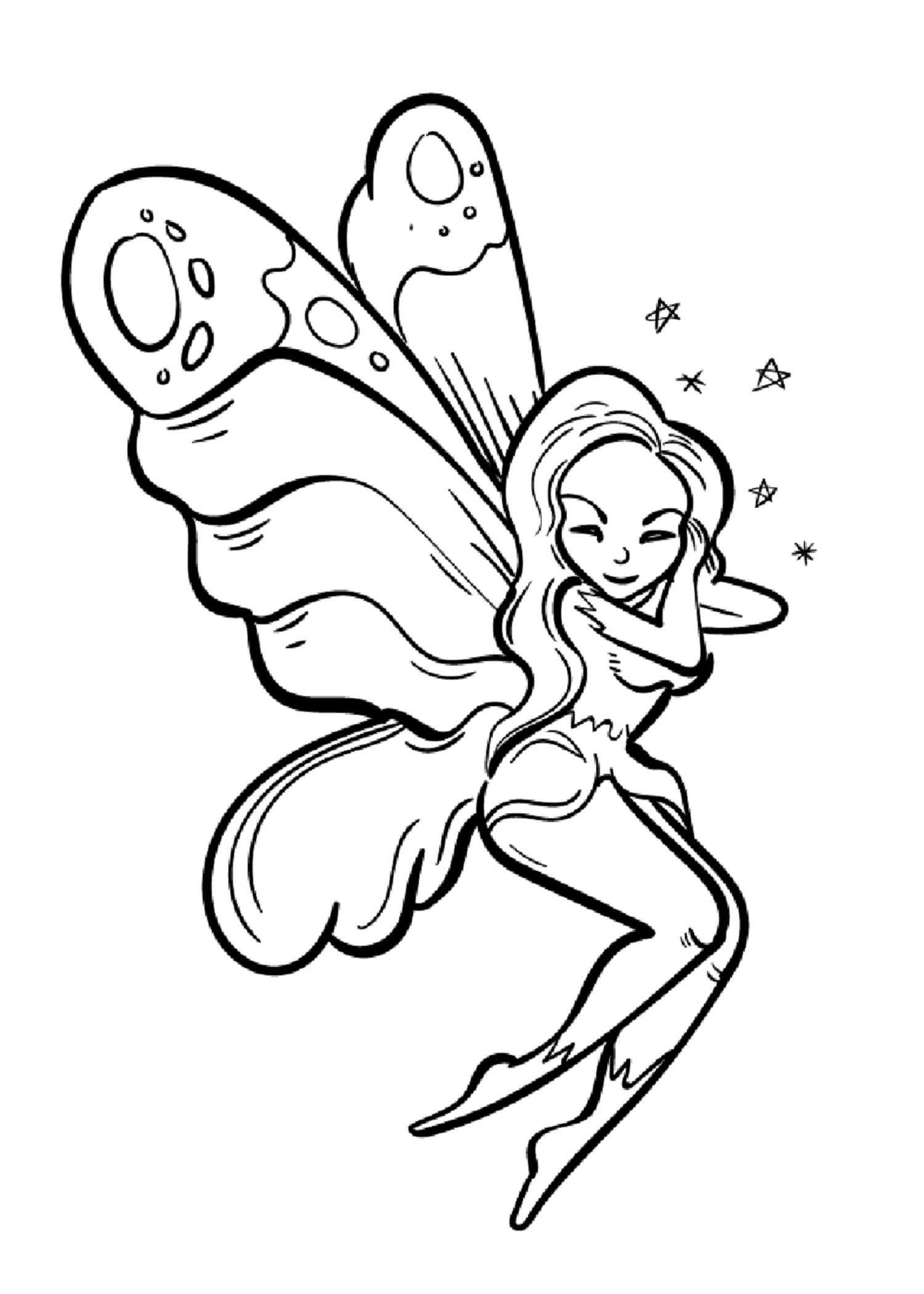 139 Cute Tooth Fairy Coloring Pages Printable 66