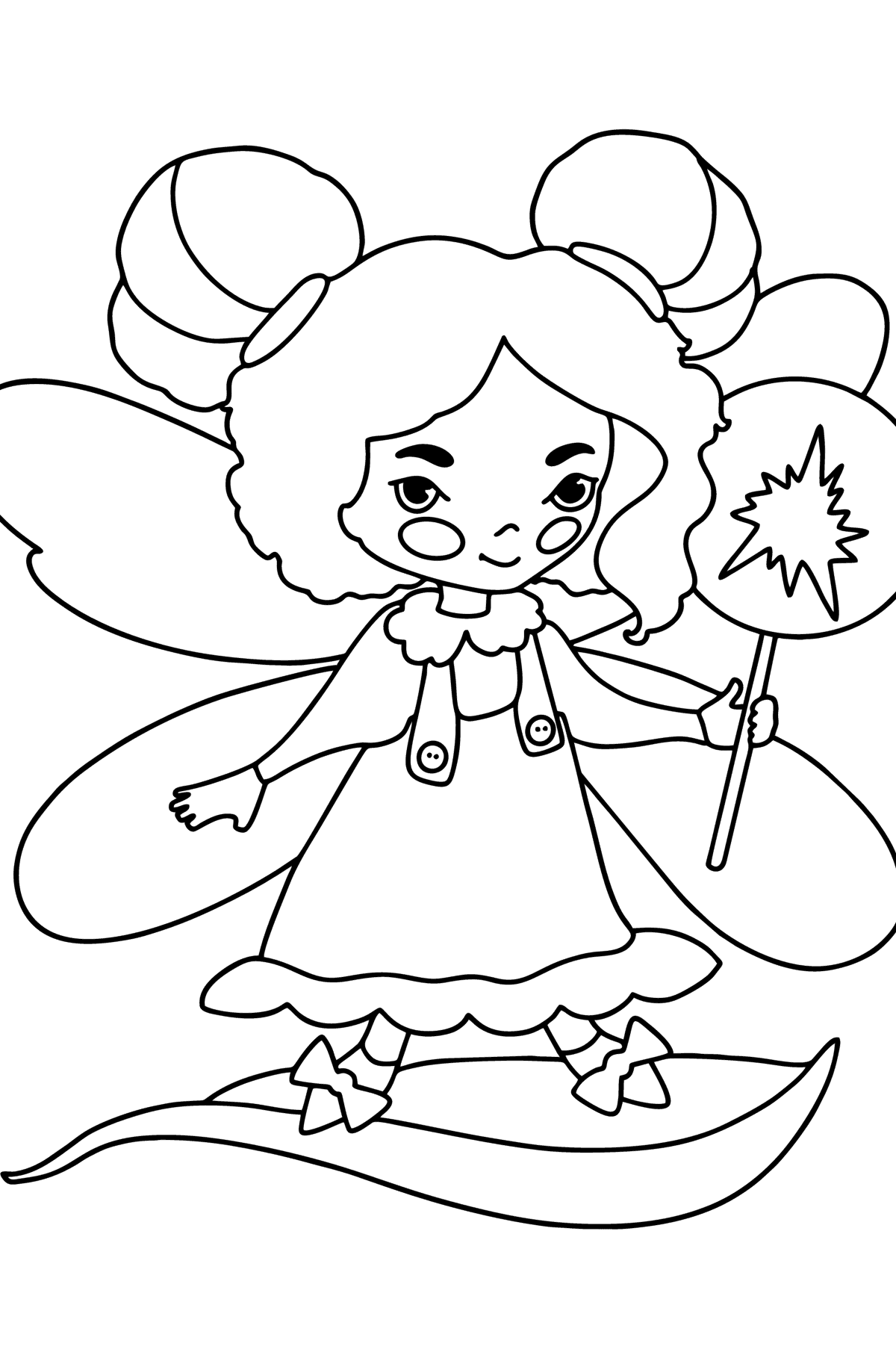 139 Cute Tooth Fairy Coloring Pages Printable 84