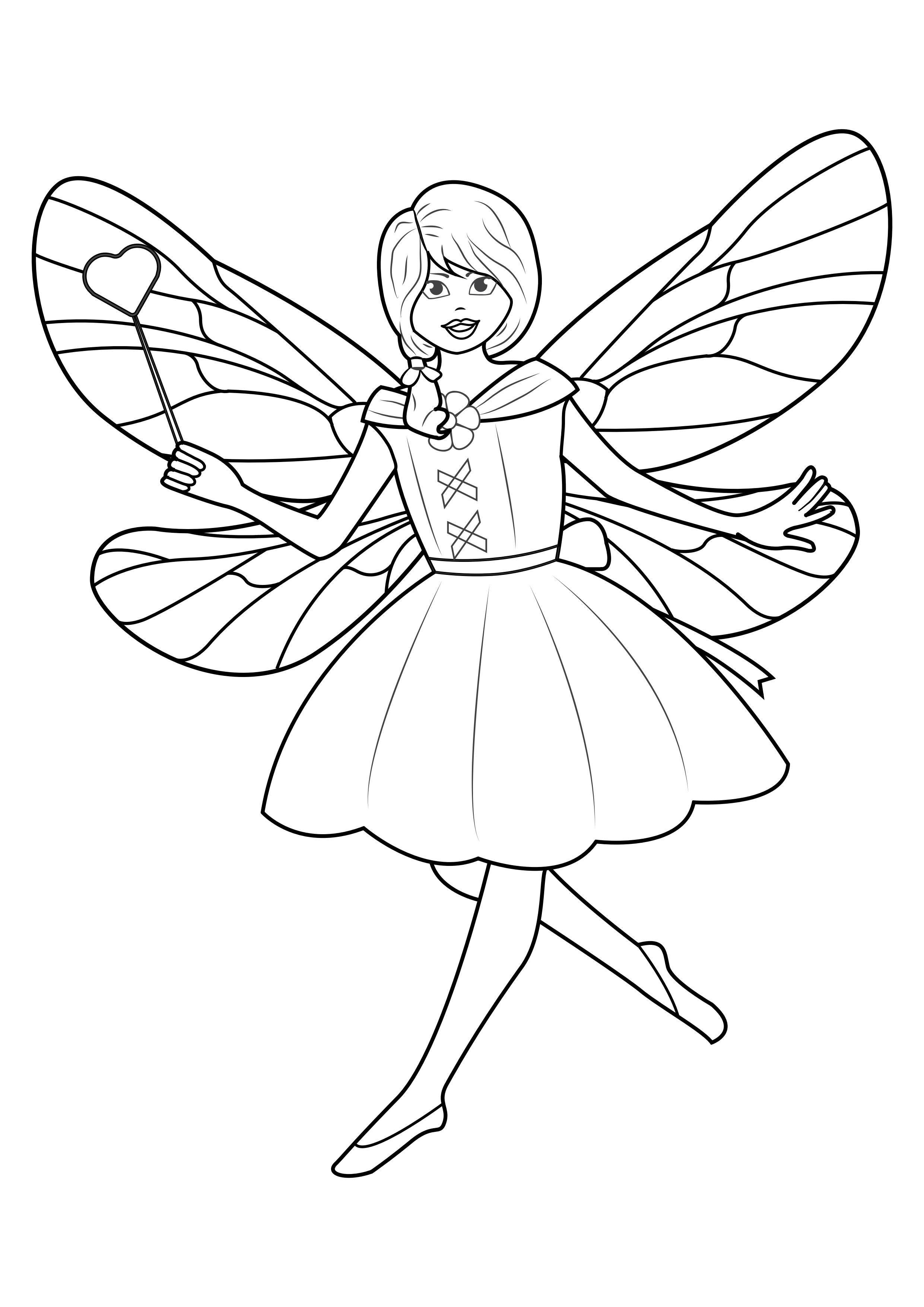 cute tooth fairy coloring pages printable jpg