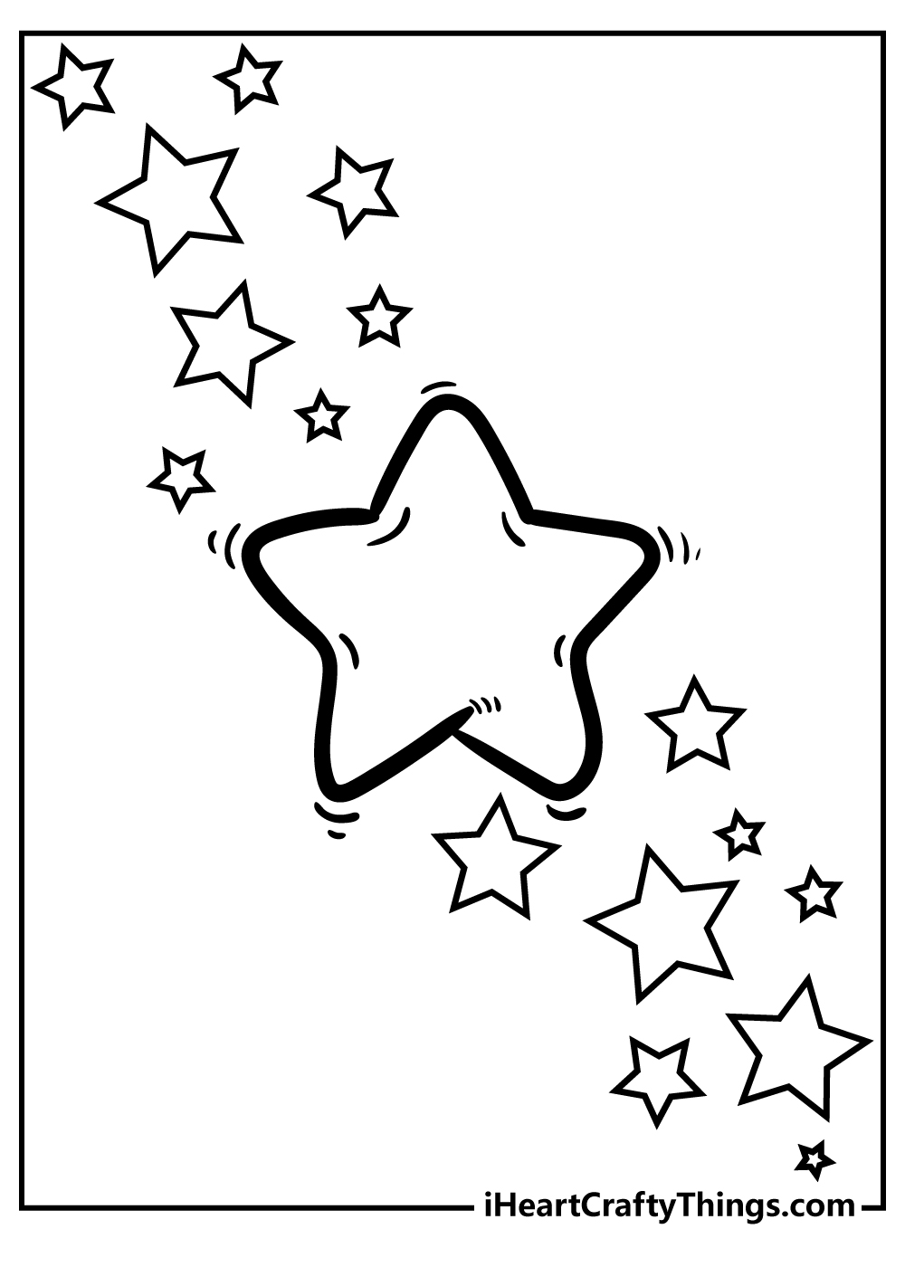 160+ Star Coloring Page Ideas for Stellar Art 10