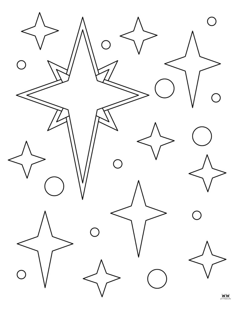 160+ Star Coloring Page Ideas for Stellar Art 112