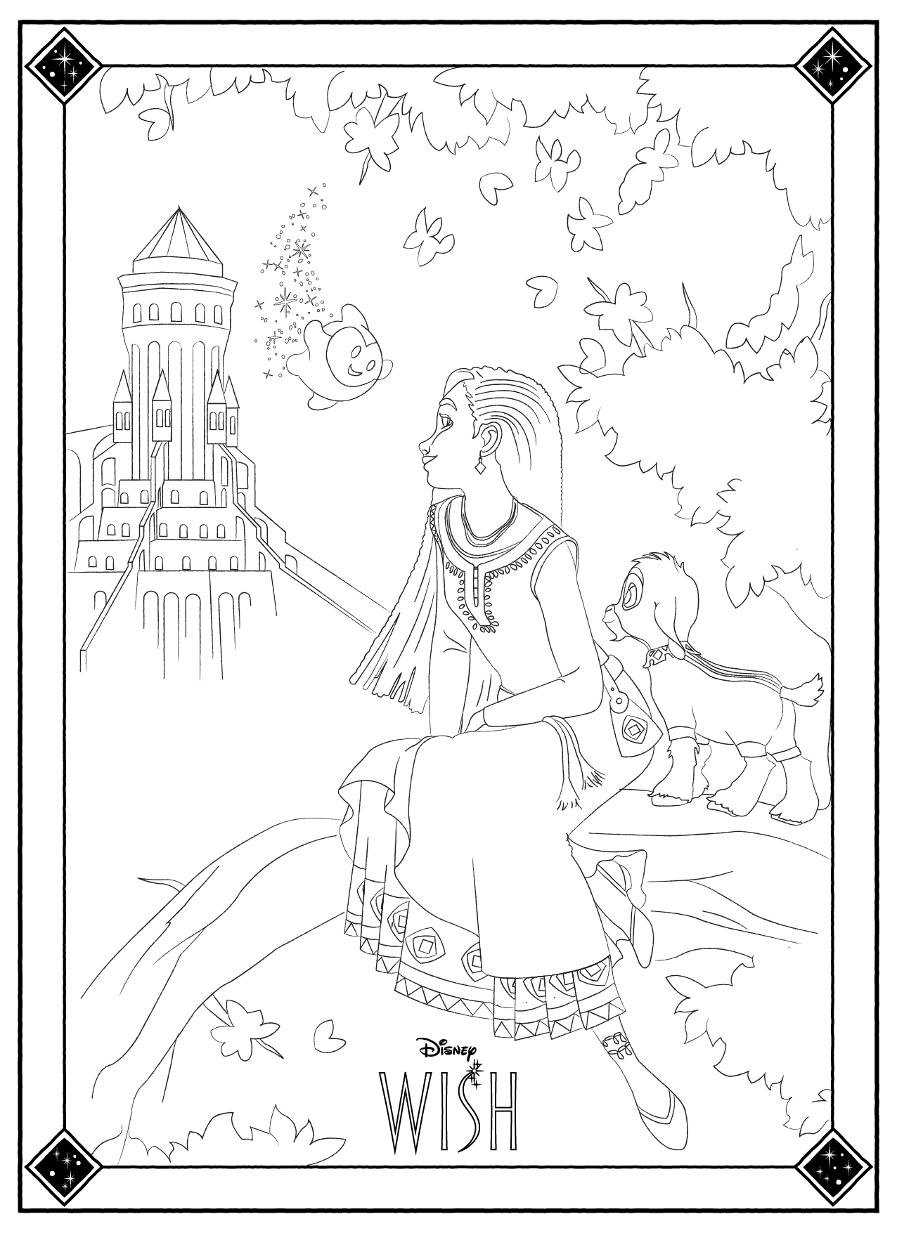 160+ Star Coloring Page Ideas for Stellar Art 122