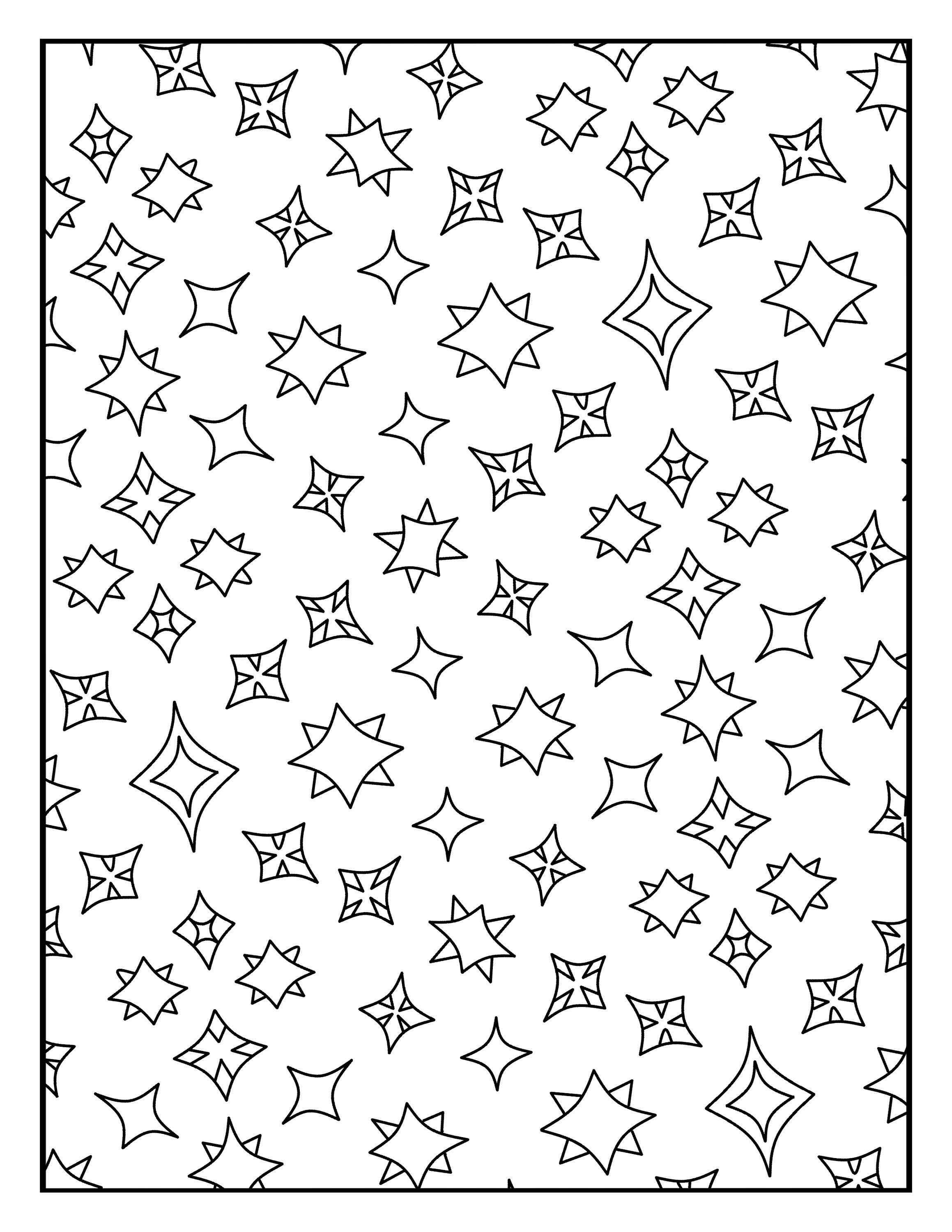 160+ Star Coloring Page Ideas for Stellar Art 123