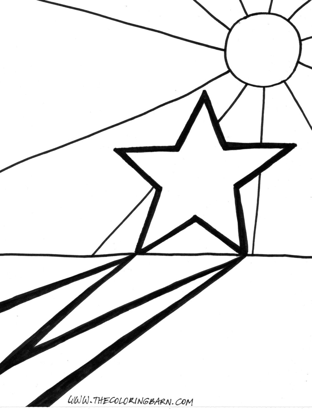 160+ Star Coloring Page Ideas for Stellar Art 138