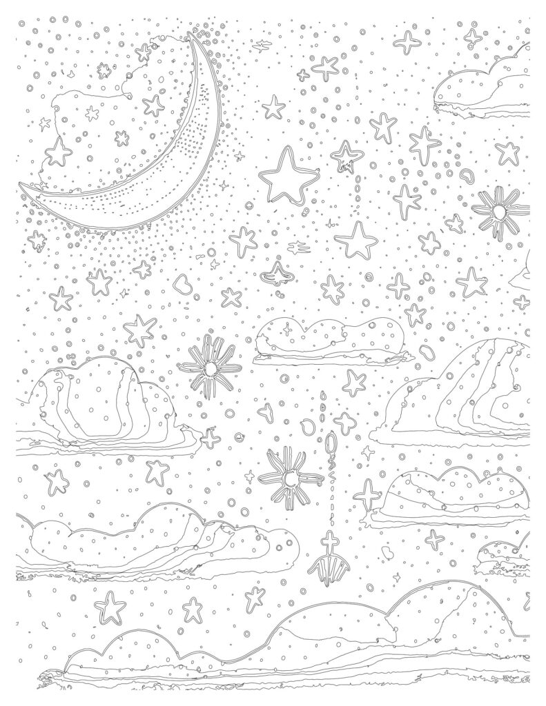 160+ Star Coloring Page Ideas for Stellar Art 145