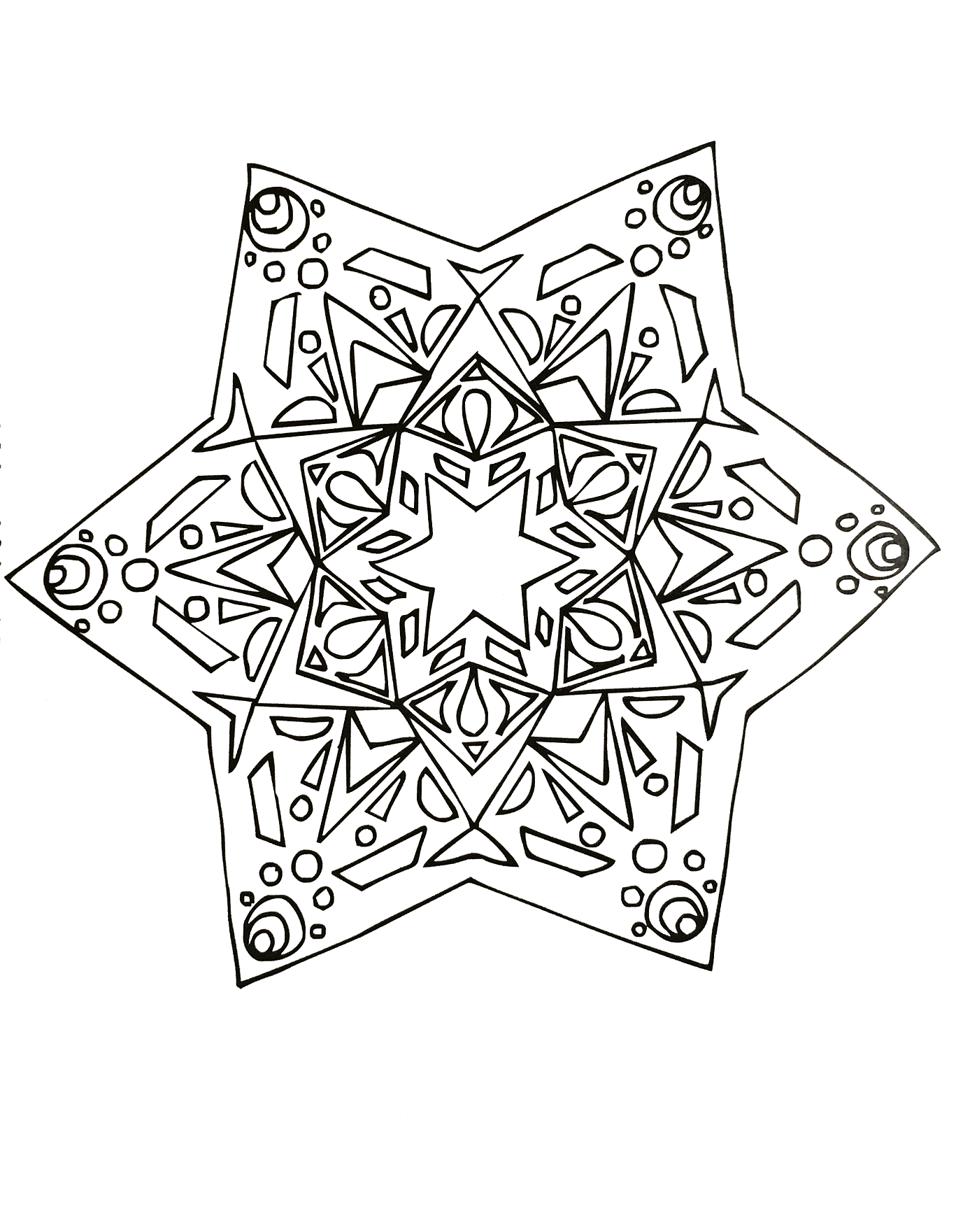 160+ Star Coloring Page Ideas for Stellar Art 25