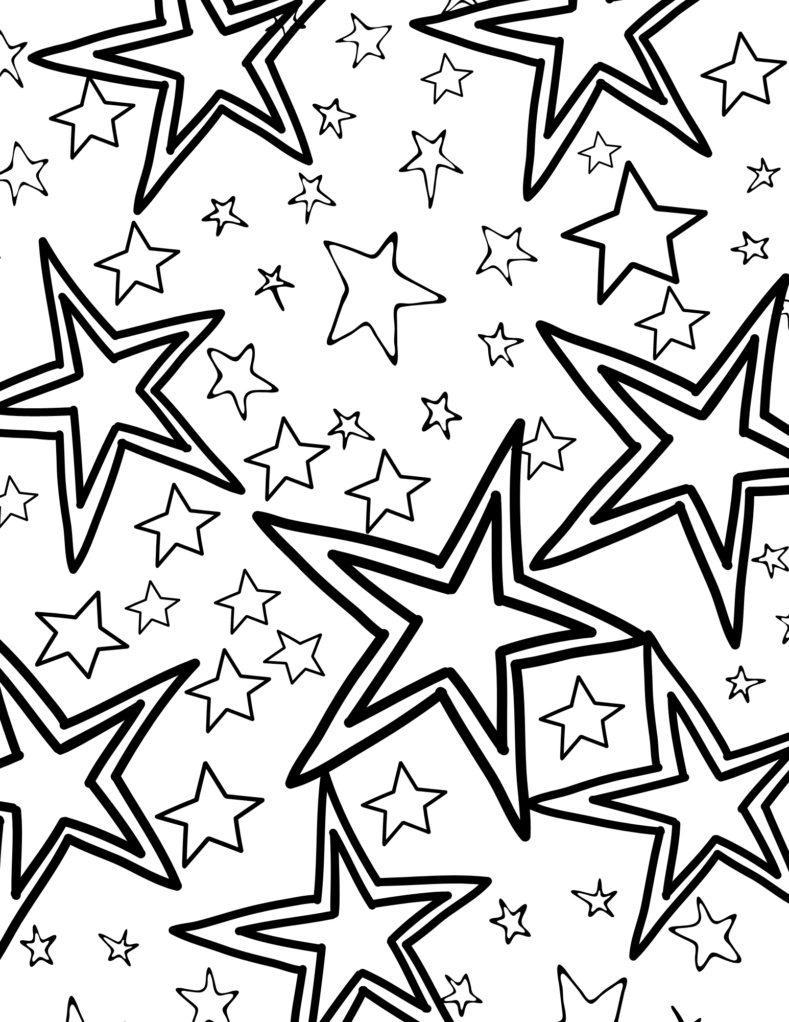 160+ Star Coloring Page Ideas for Stellar Art 3