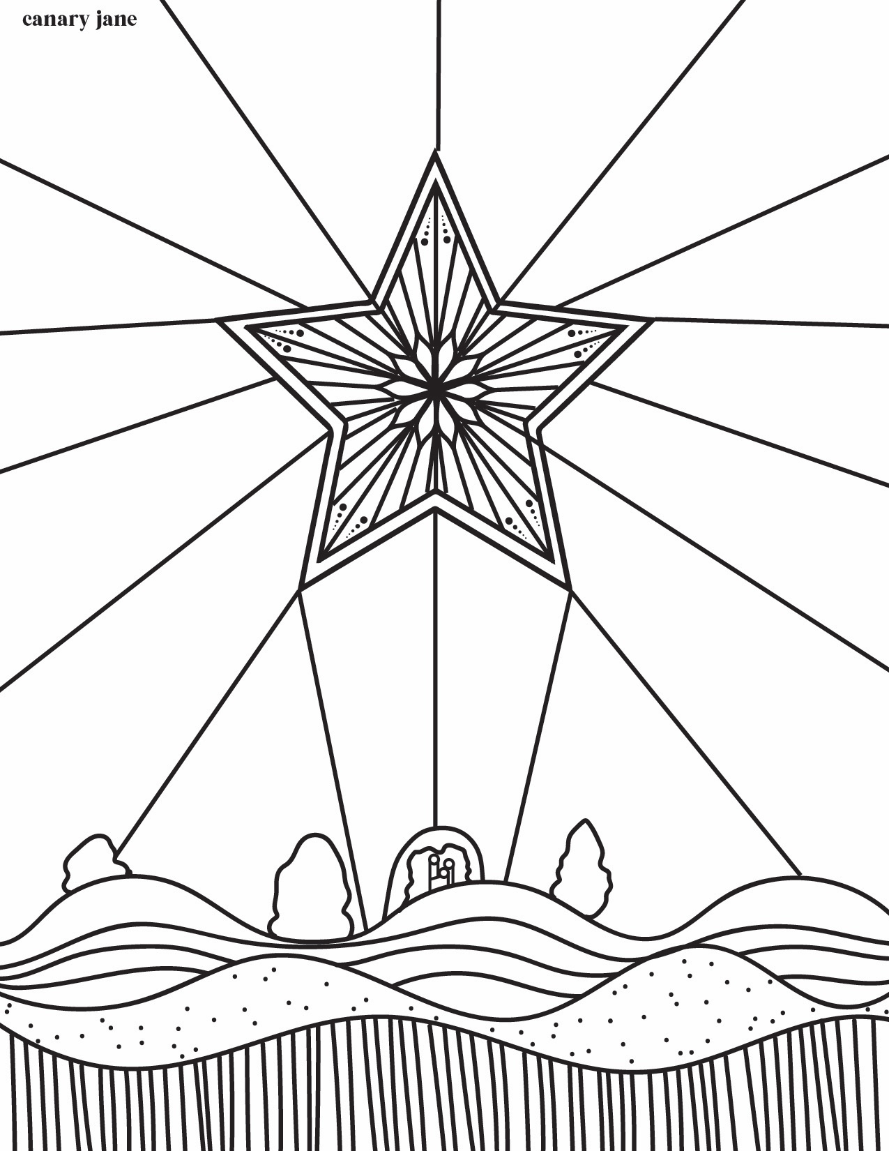 160+ Star Coloring Page Ideas for Stellar Art 85