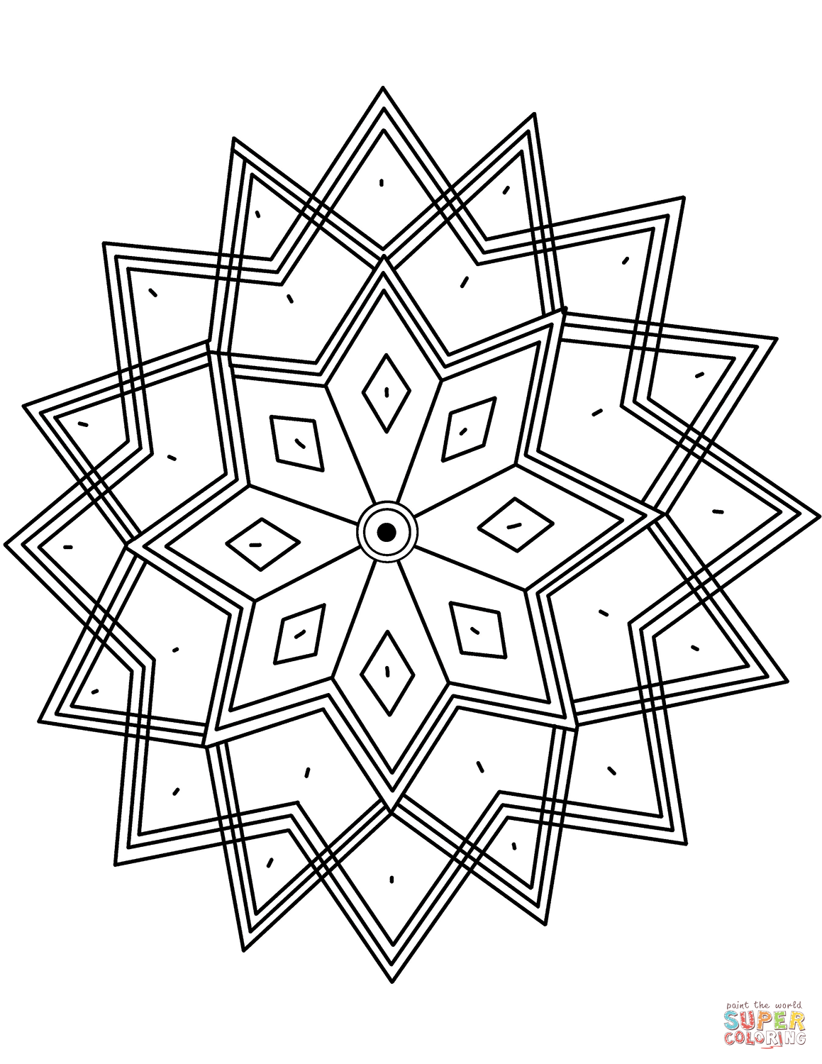 160+ Star Coloring Page Ideas for Stellar Art 97