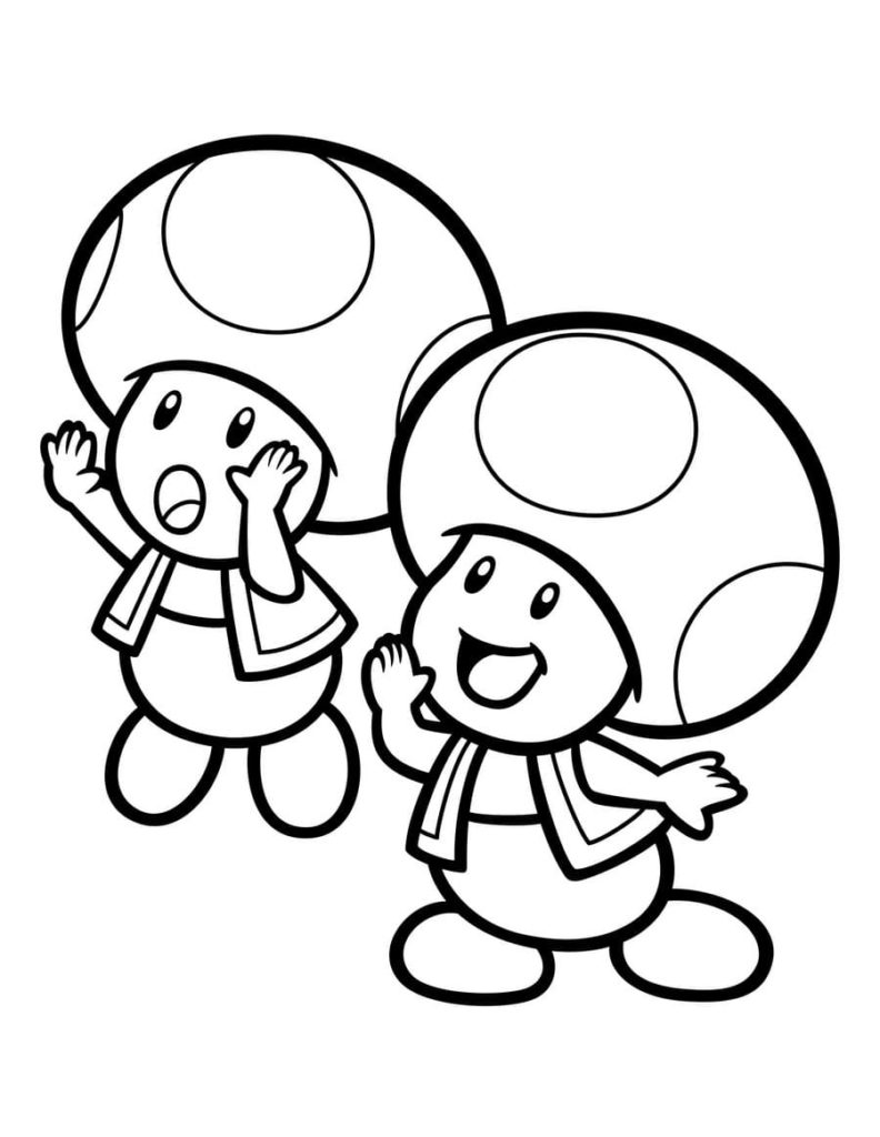 170+ Mario Color Pages: Super Fun Coloring Adventures 108