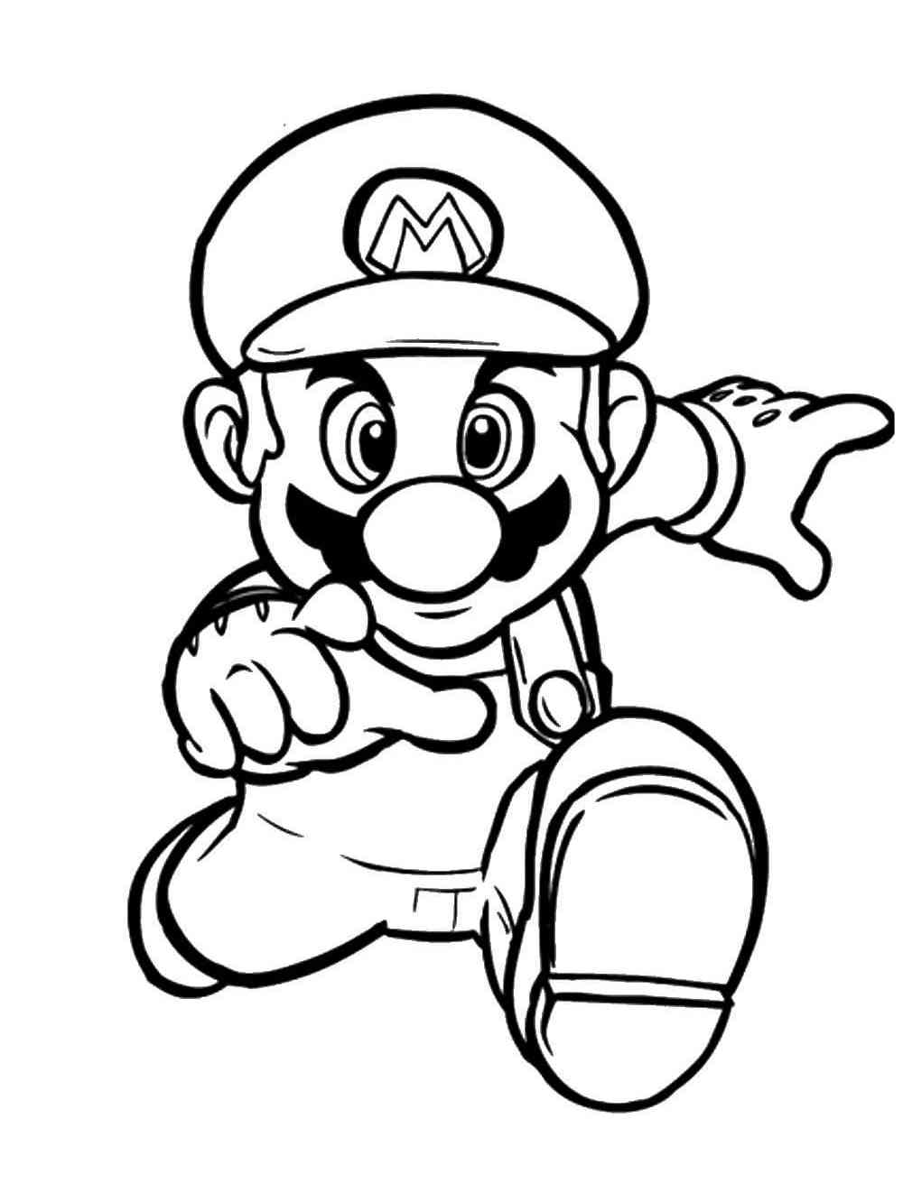 170+ Mario Color Pages: Super Fun Coloring Adventures 122