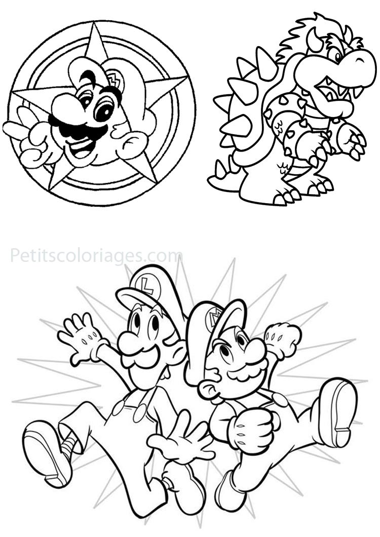 170+ Mario Color Pages: Super Fun Coloring Adventures 142