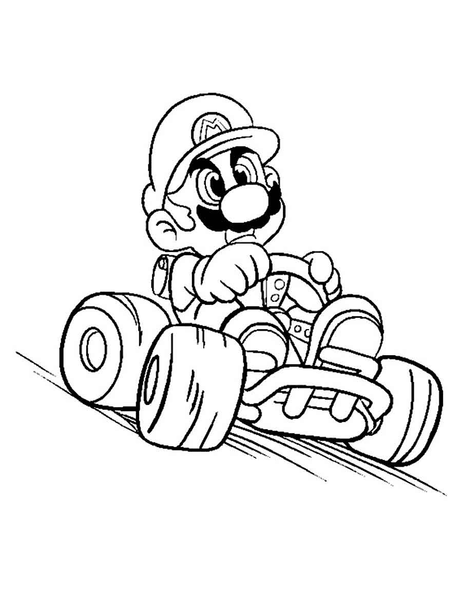 170+ Mario Color Pages: Super Fun Coloring Adventures 146