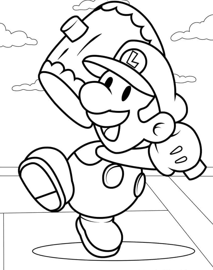 170+ Mario Color Pages: Super Fun Coloring Adventures 149