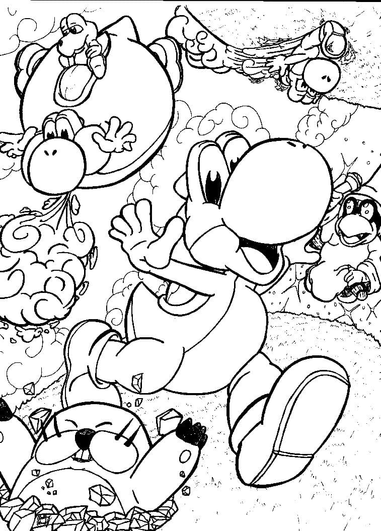 170+ Mario Color Pages: Super Fun Coloring Adventures 152