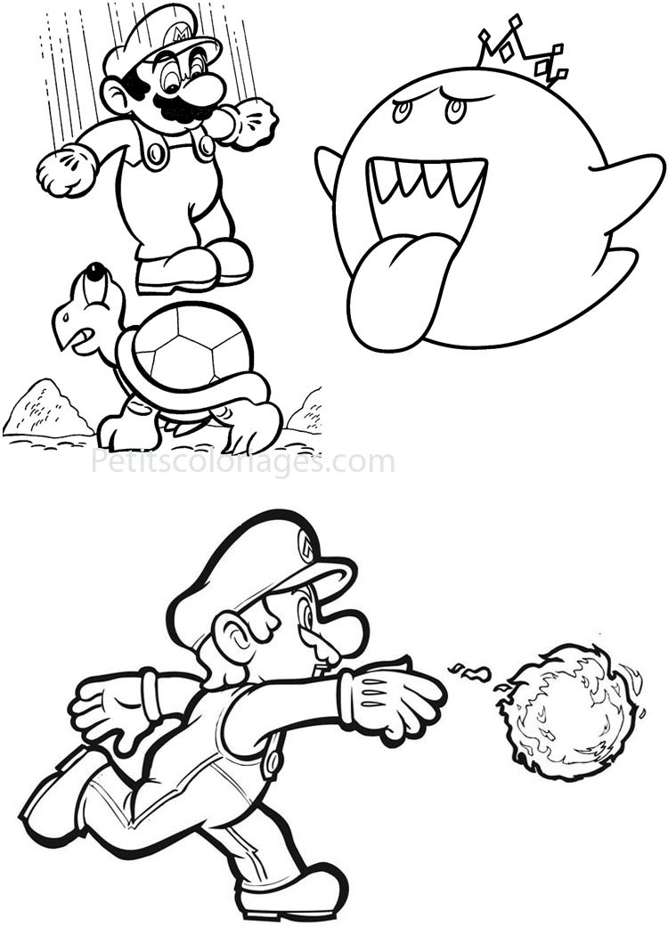 170+ Mario Color Pages: Super Fun Coloring Adventures 19