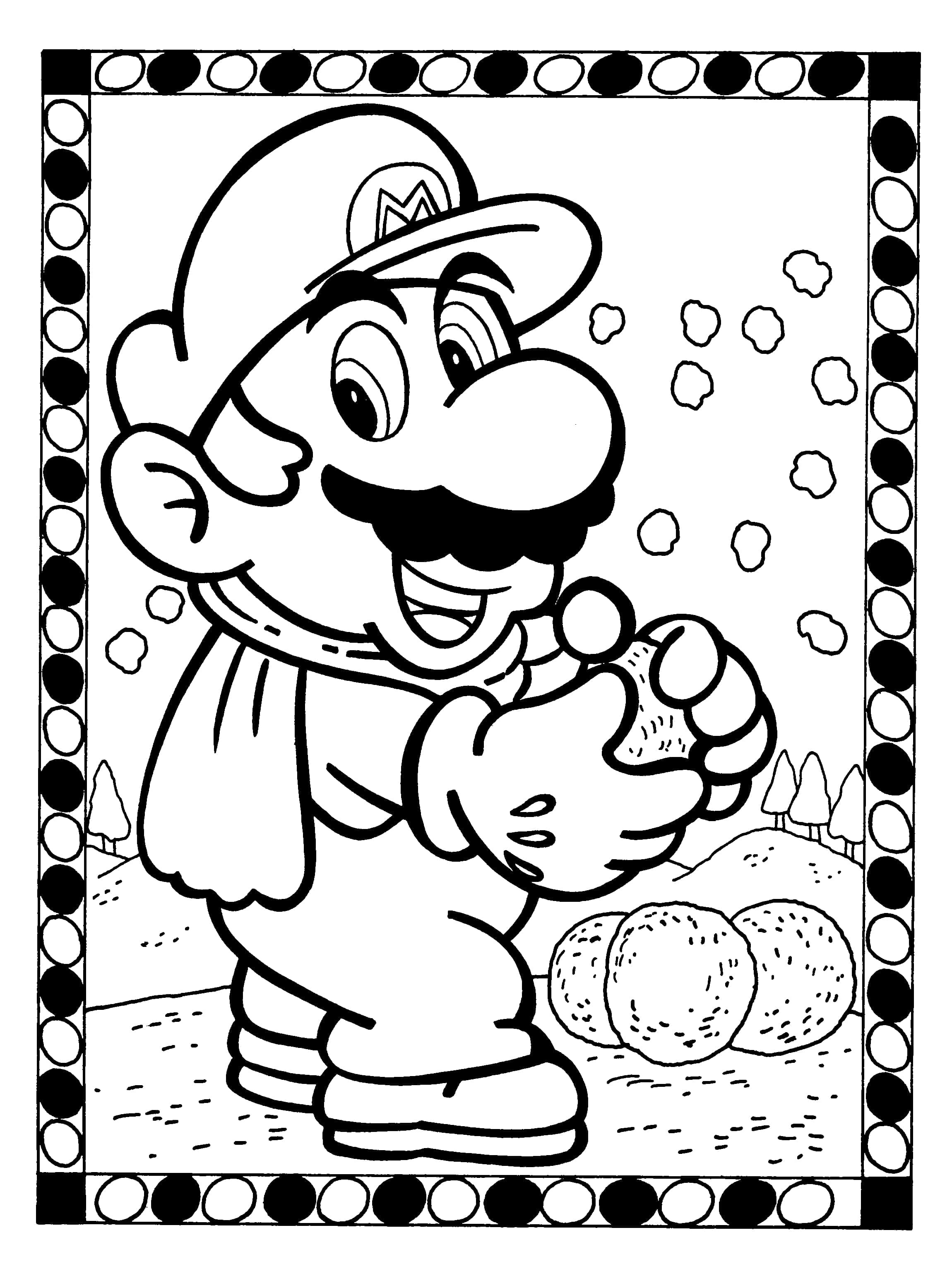 170+ Mario Color Pages: Super Fun Coloring Adventures 52