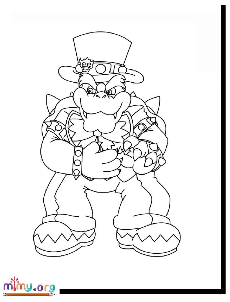 170+ Mario Color Pages: Super Fun Coloring Adventures 59