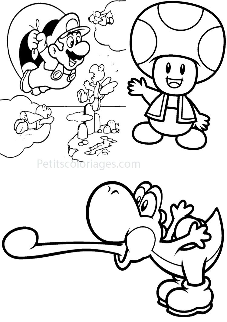 170+ Mario Color Pages: Super Fun Coloring Adventures 70