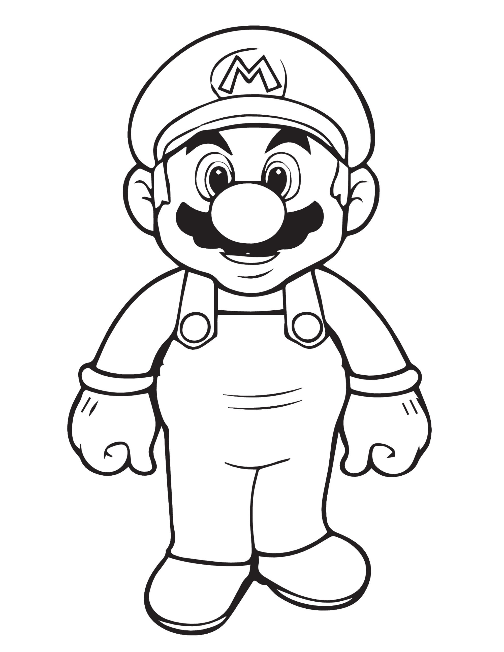 170+ Mario Color Pages: Super Fun Coloring Adventures 9