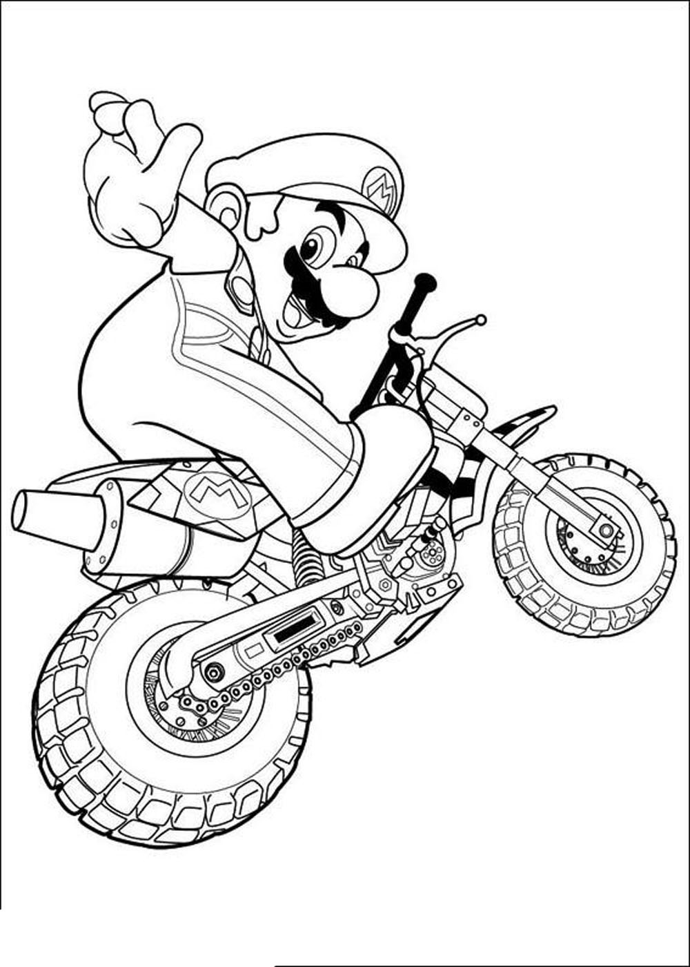 170+ Mario Color Pages: Super Fun Coloring Adventures 91