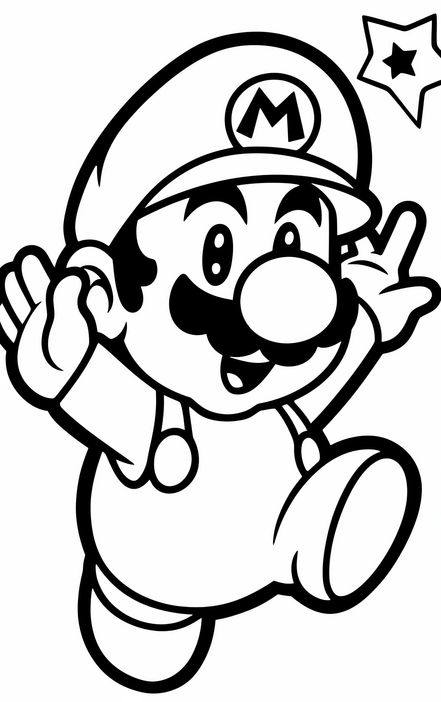 170+ Mario Color Pages: Super Fun Coloring Adventures 93