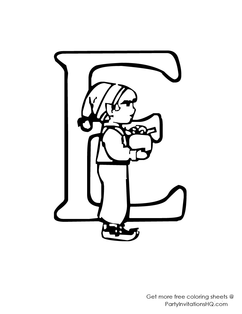 181+ Alphabet Coloring Pages Printable 101