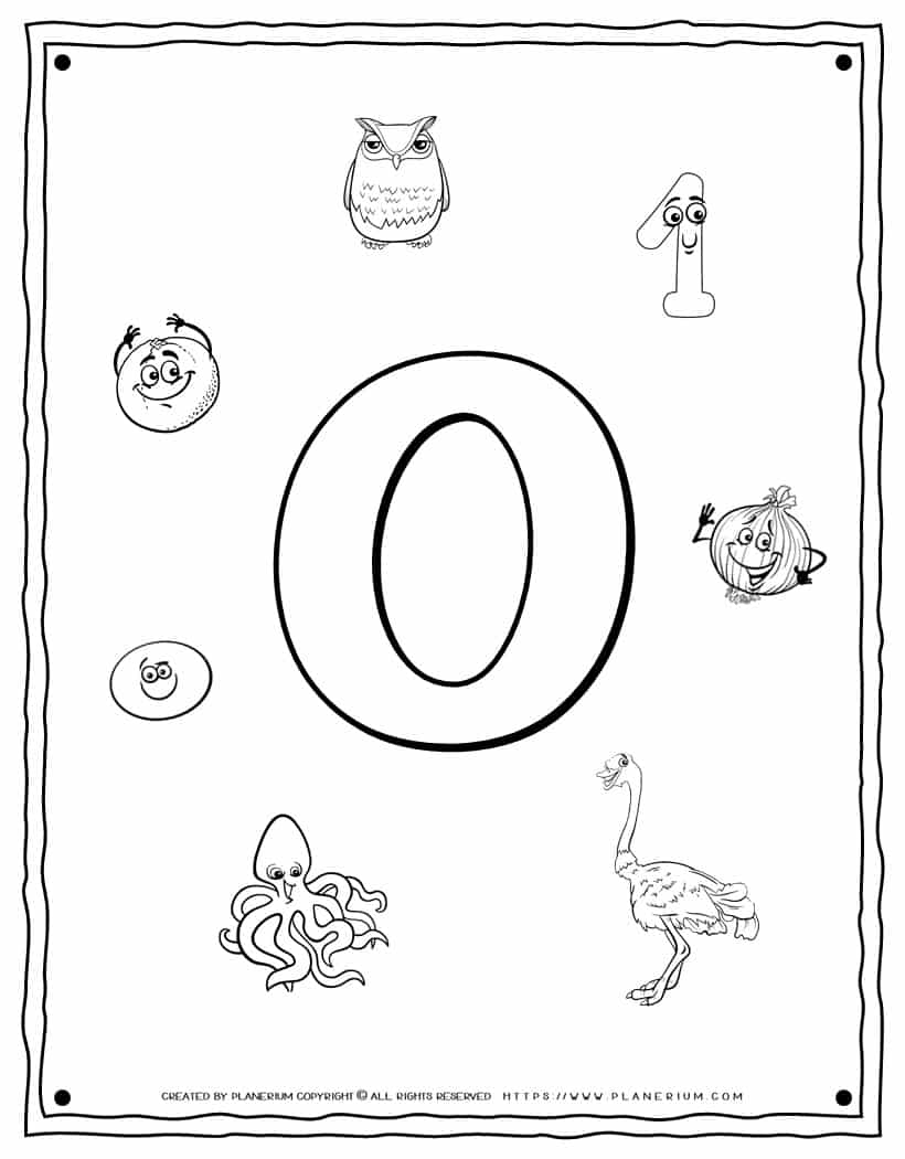 181+ Alphabet Coloring Pages Printable 116