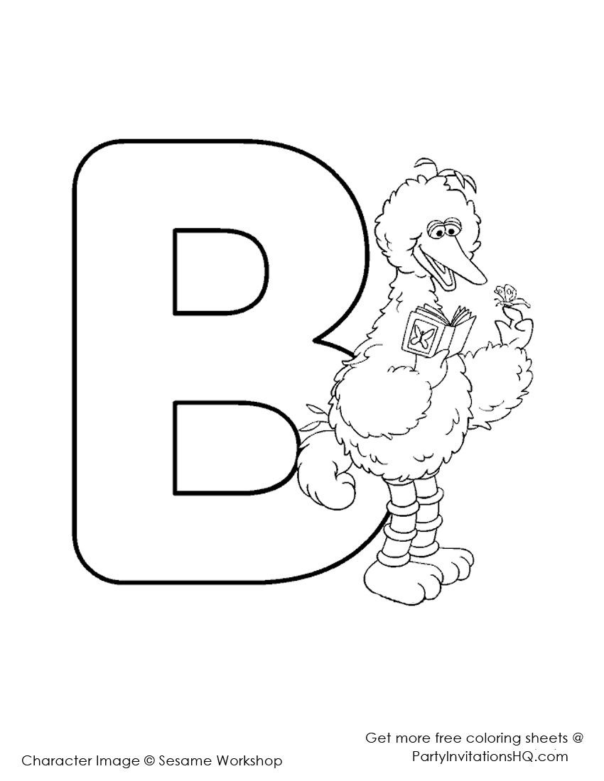 181+ Alphabet Coloring Pages Printable 128