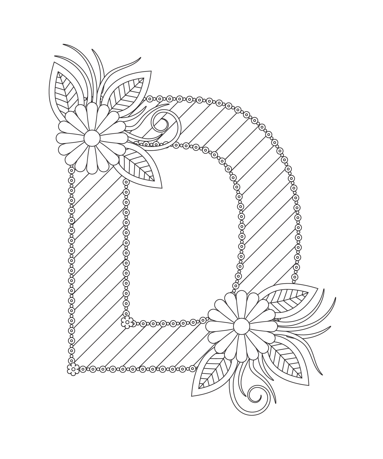 181+ Alphabet Coloring Pages Printable 133