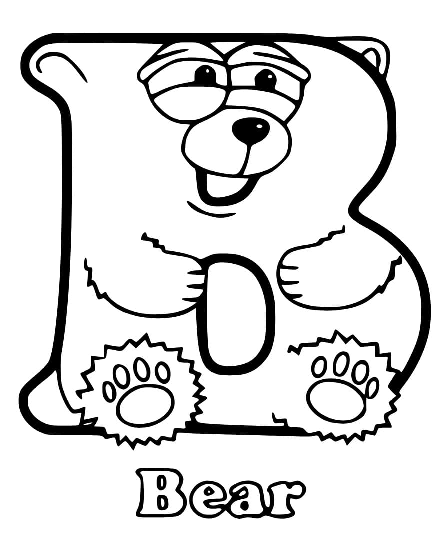 181+ Alphabet Coloring Pages Printable 168