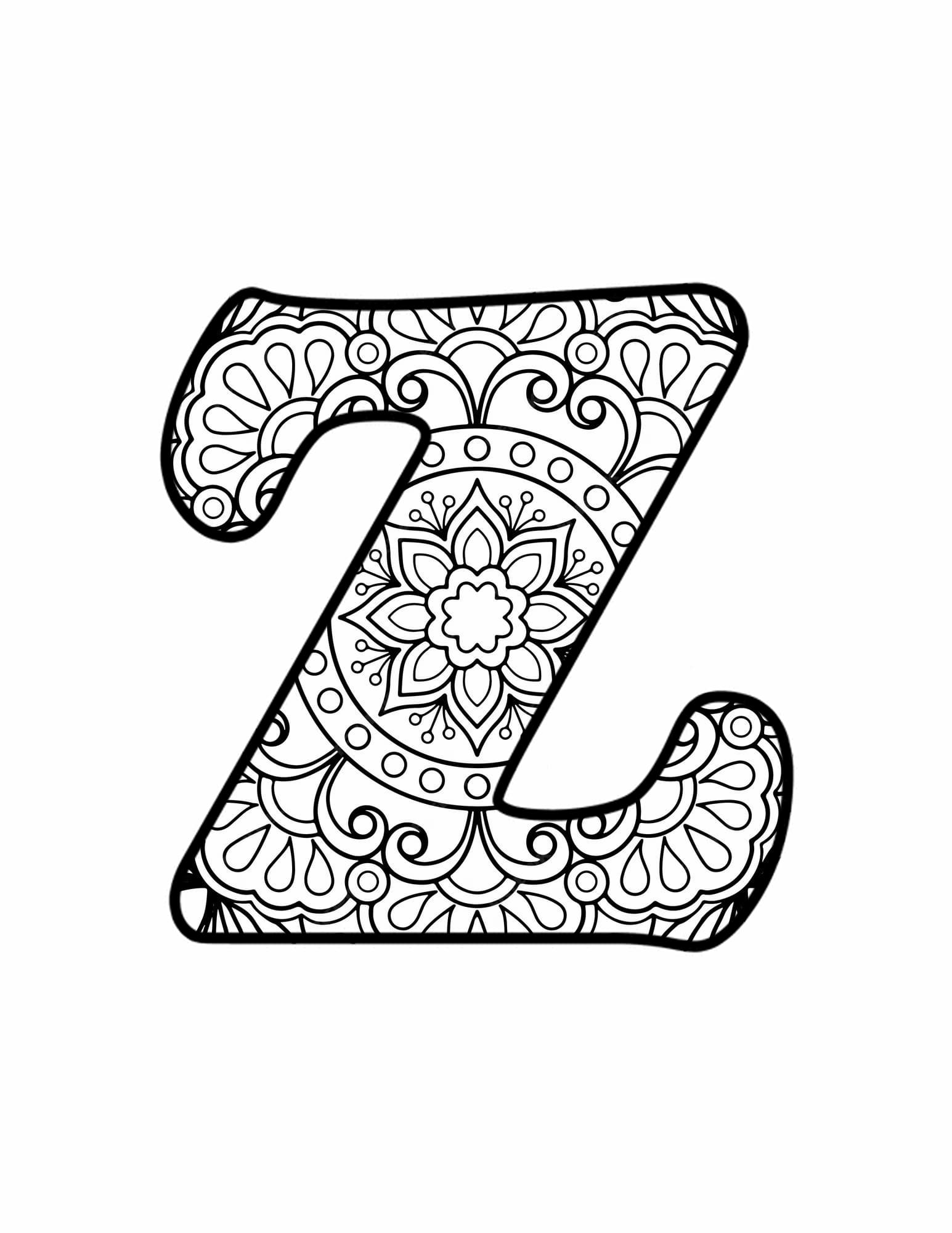 181+ Alphabet Coloring Pages Printable 50