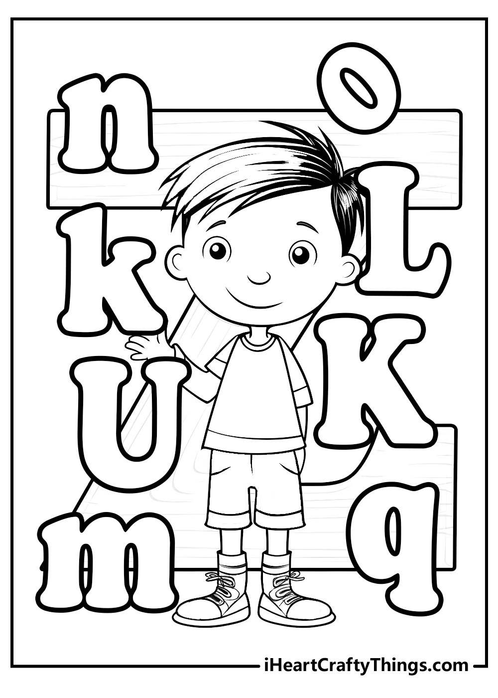 181+ Alphabet Coloring Pages Printable 63