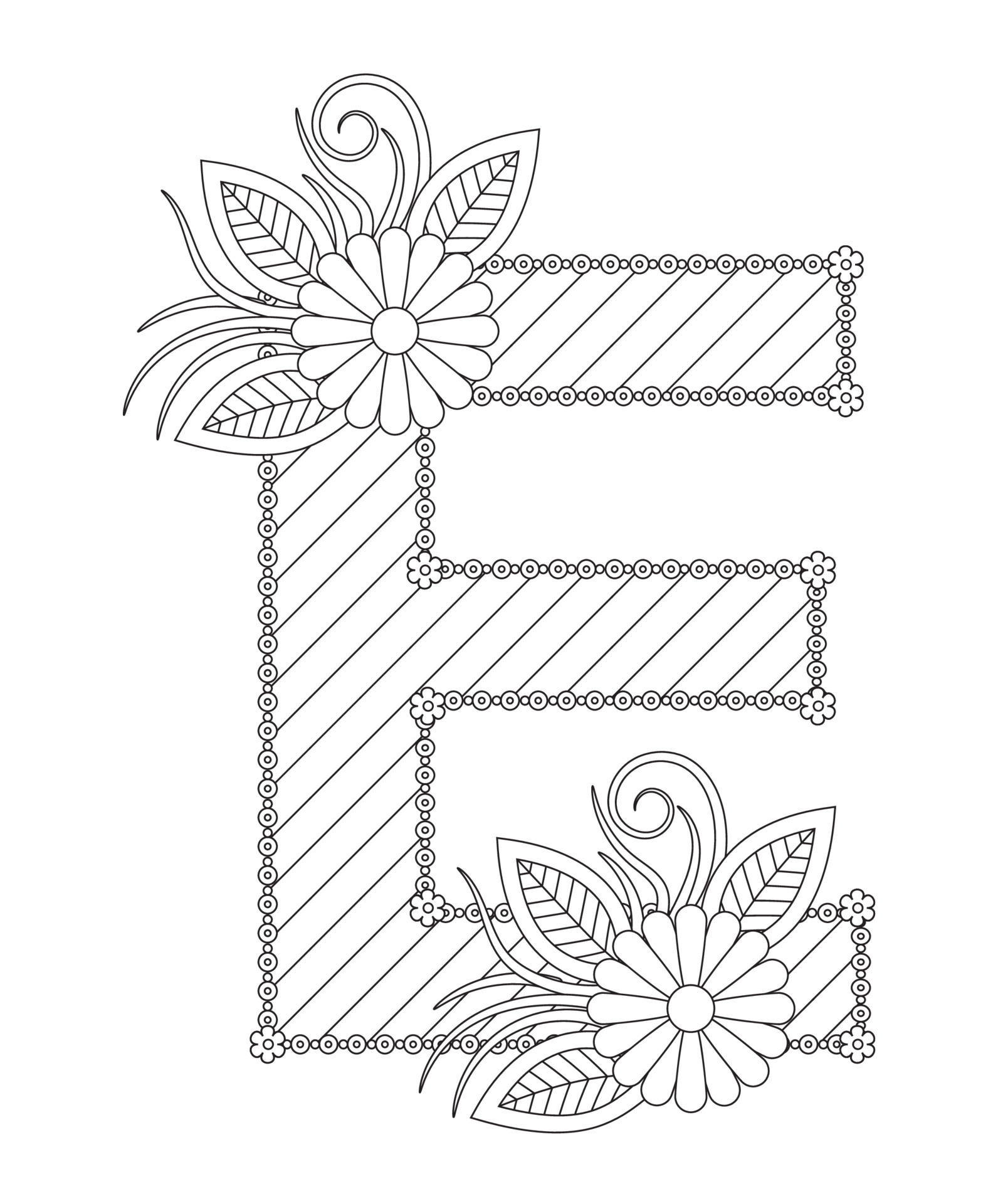 181+ Alphabet Coloring Pages Printable 67