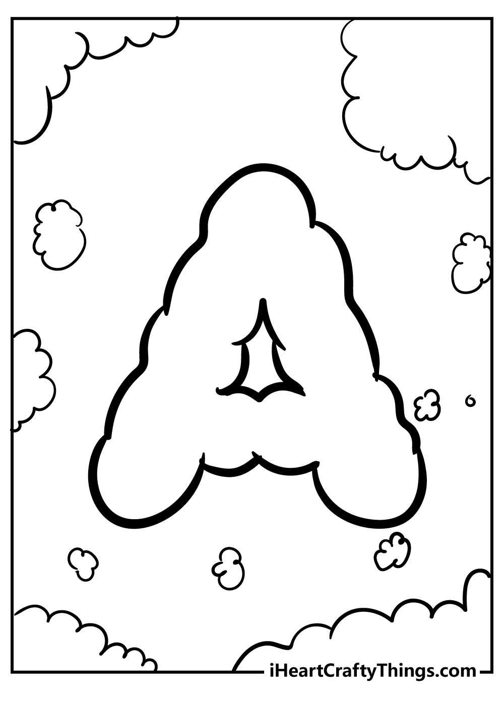 181+ Alphabet Coloring Pages Printable 91