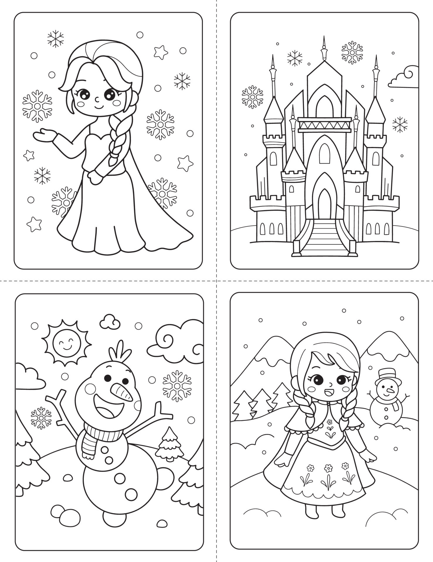 190+ Disney Snow White Coloring Pages Printable 141