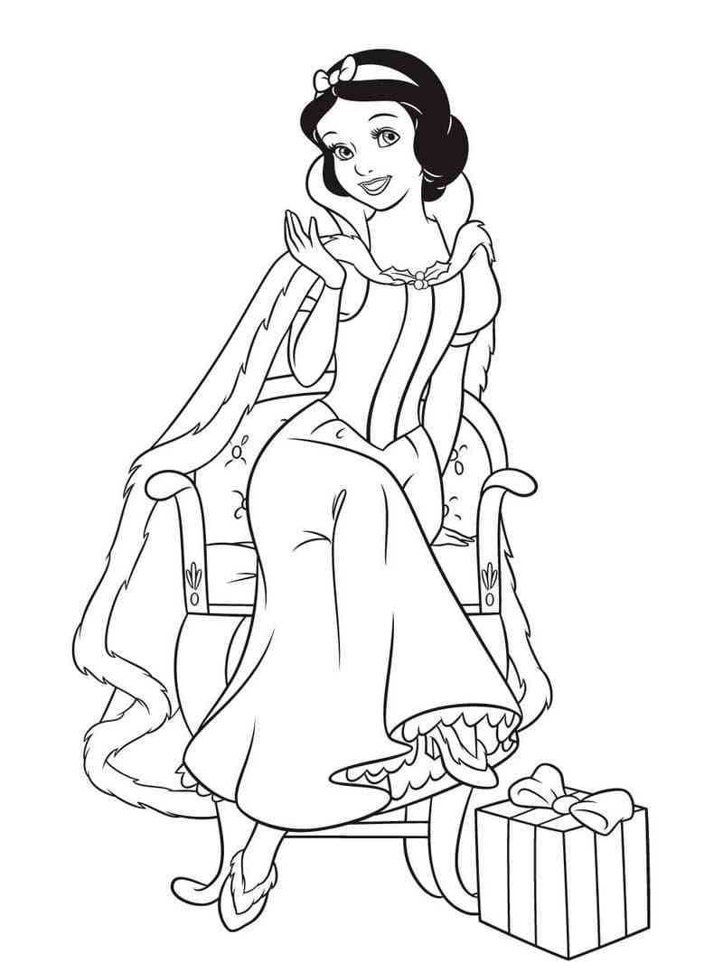 190+ Disney Snow White Coloring Pages Printable 159