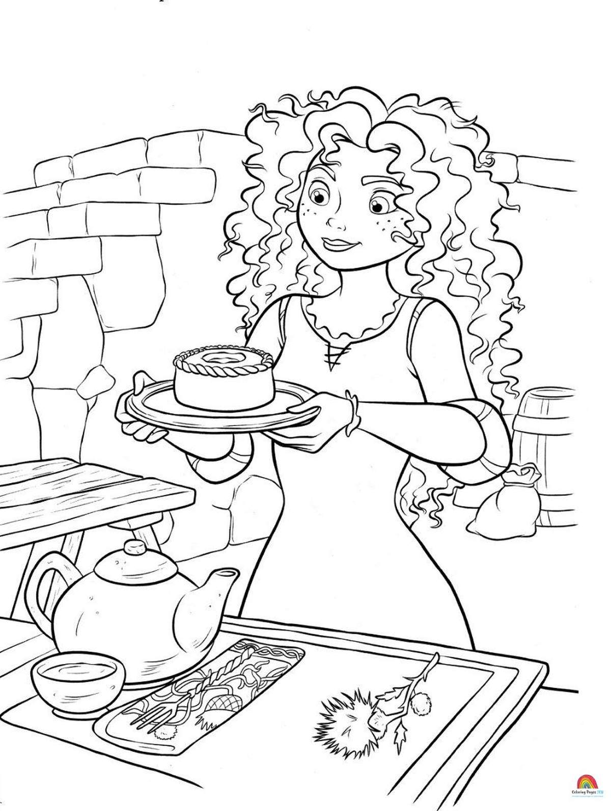 190+ Disney Snow White Coloring Pages Printable 16