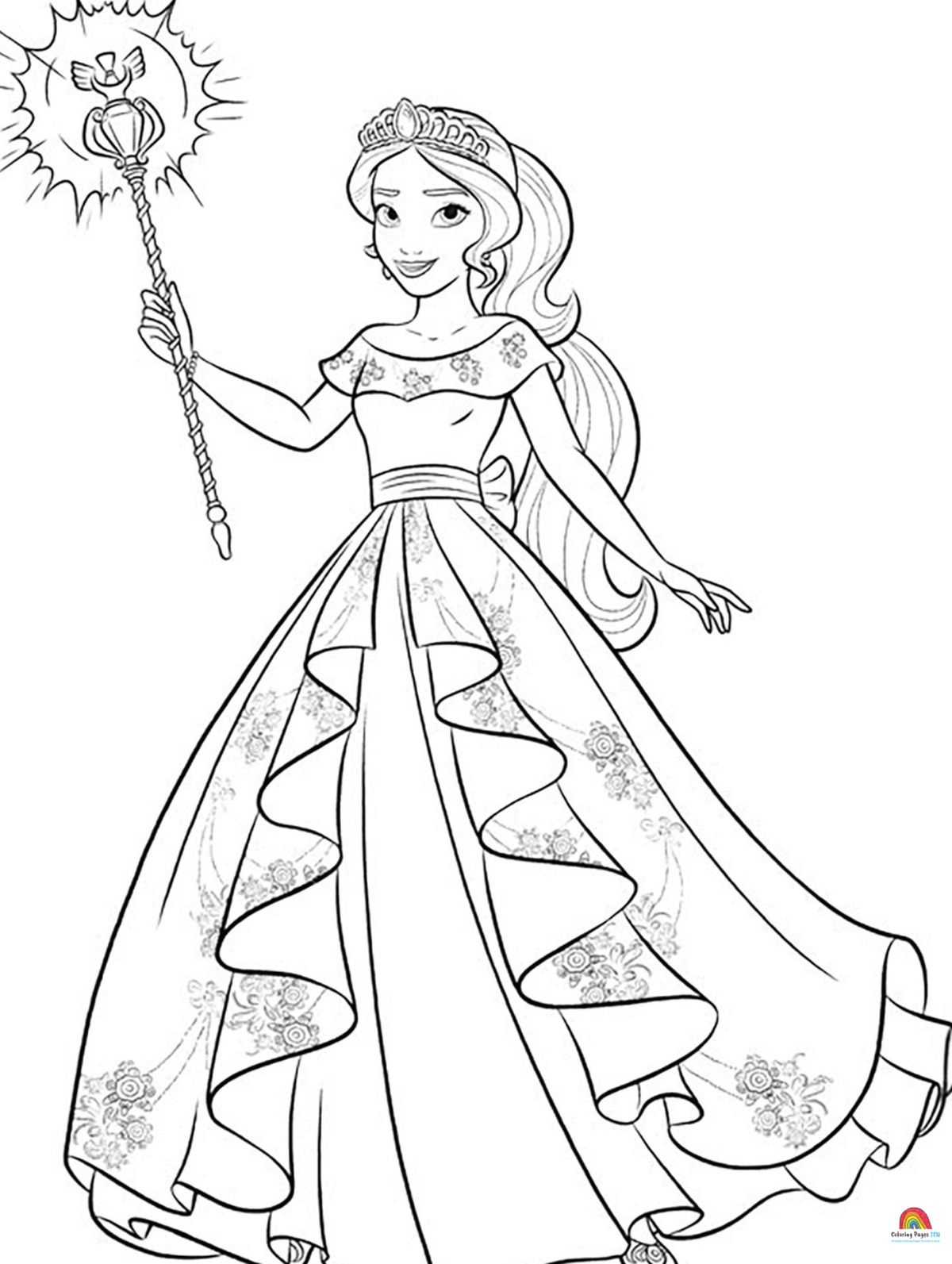 190+ Disney Snow White Coloring Pages Printable 166