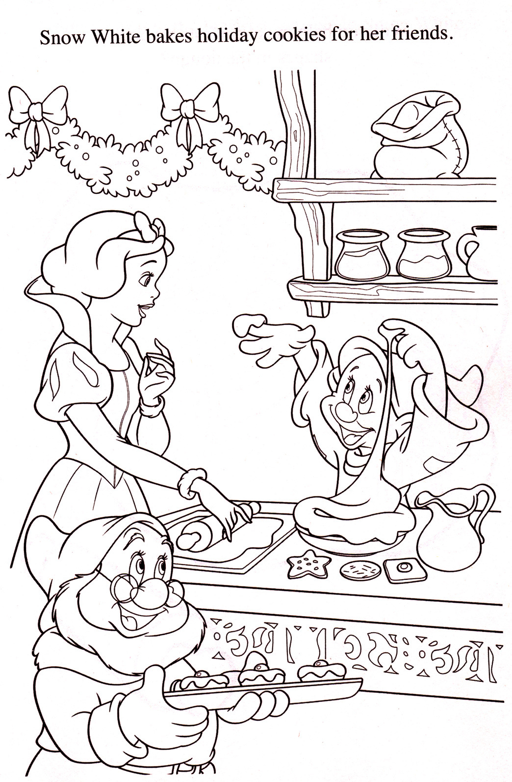 190+ Disney Snow White Coloring Pages Printable 24