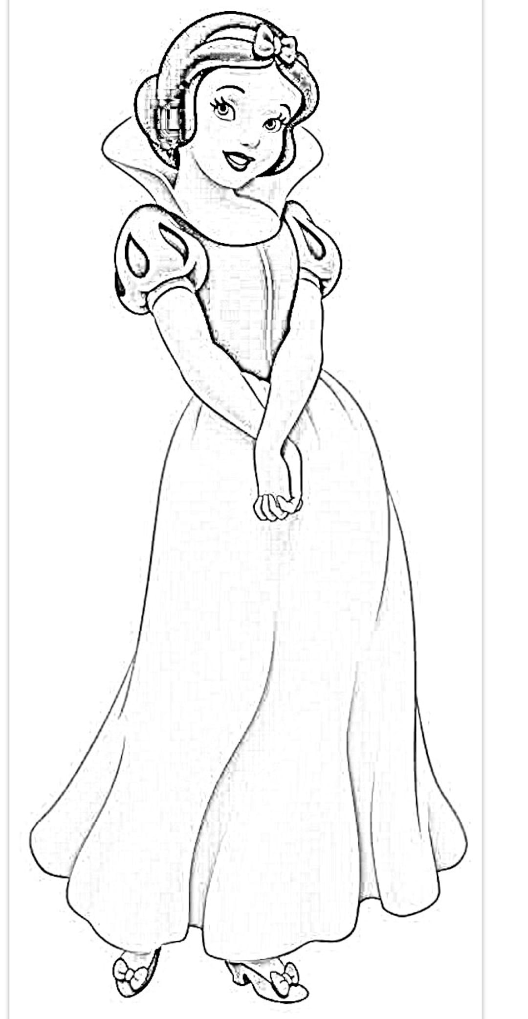 190+ Disney Snow White Coloring Pages Printable 26