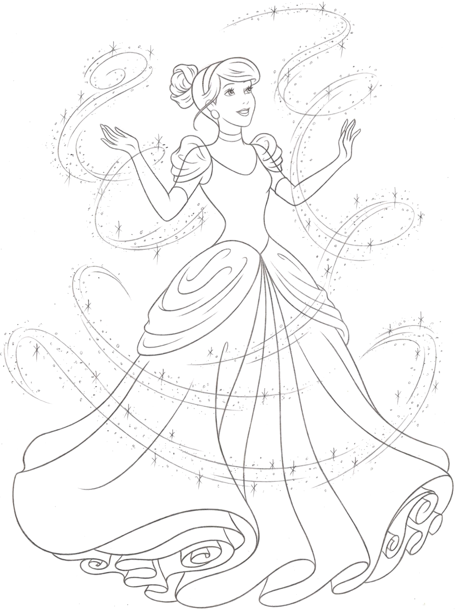 190+ Disney Snow White Coloring Pages Printable 6