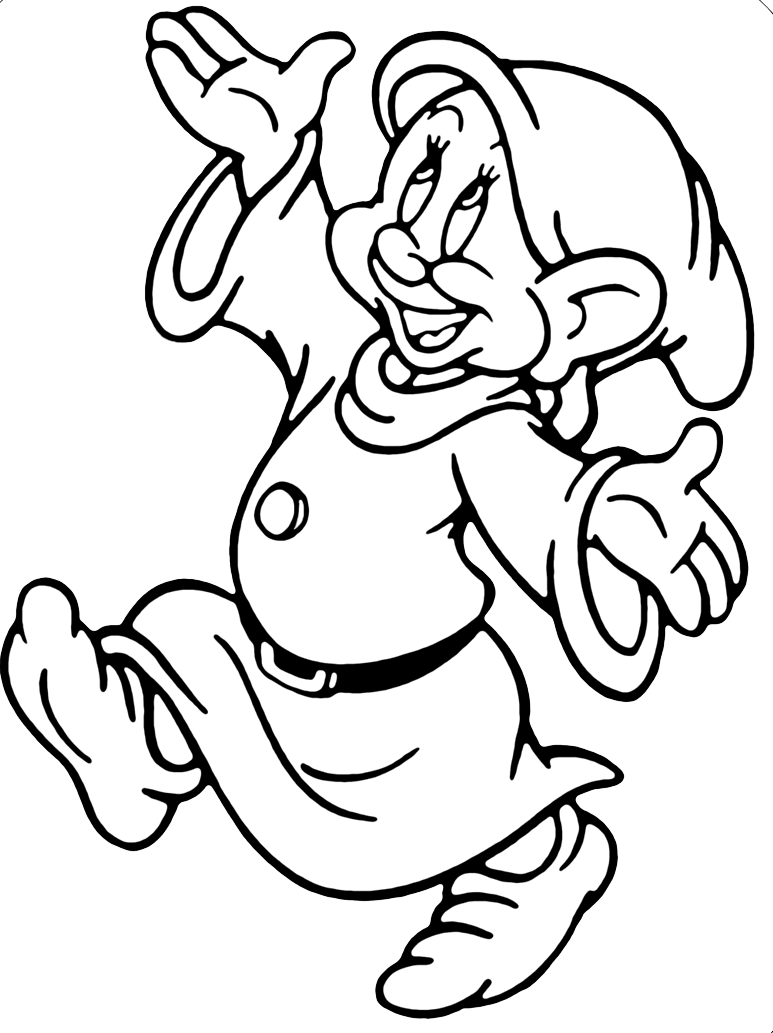 190+ Disney Snow White Coloring Pages Printable 60