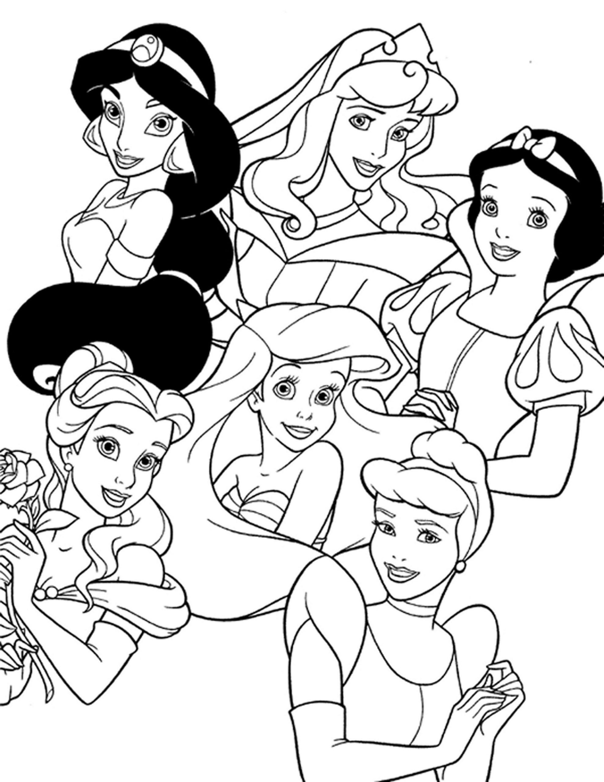 190+ Disney Snow White Coloring Pages Printable 75